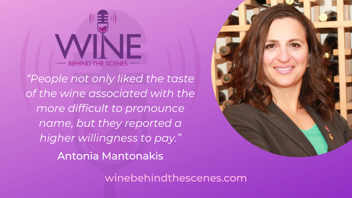 Antonia Mantonakis: Insider Insights from The Wine Psychologist